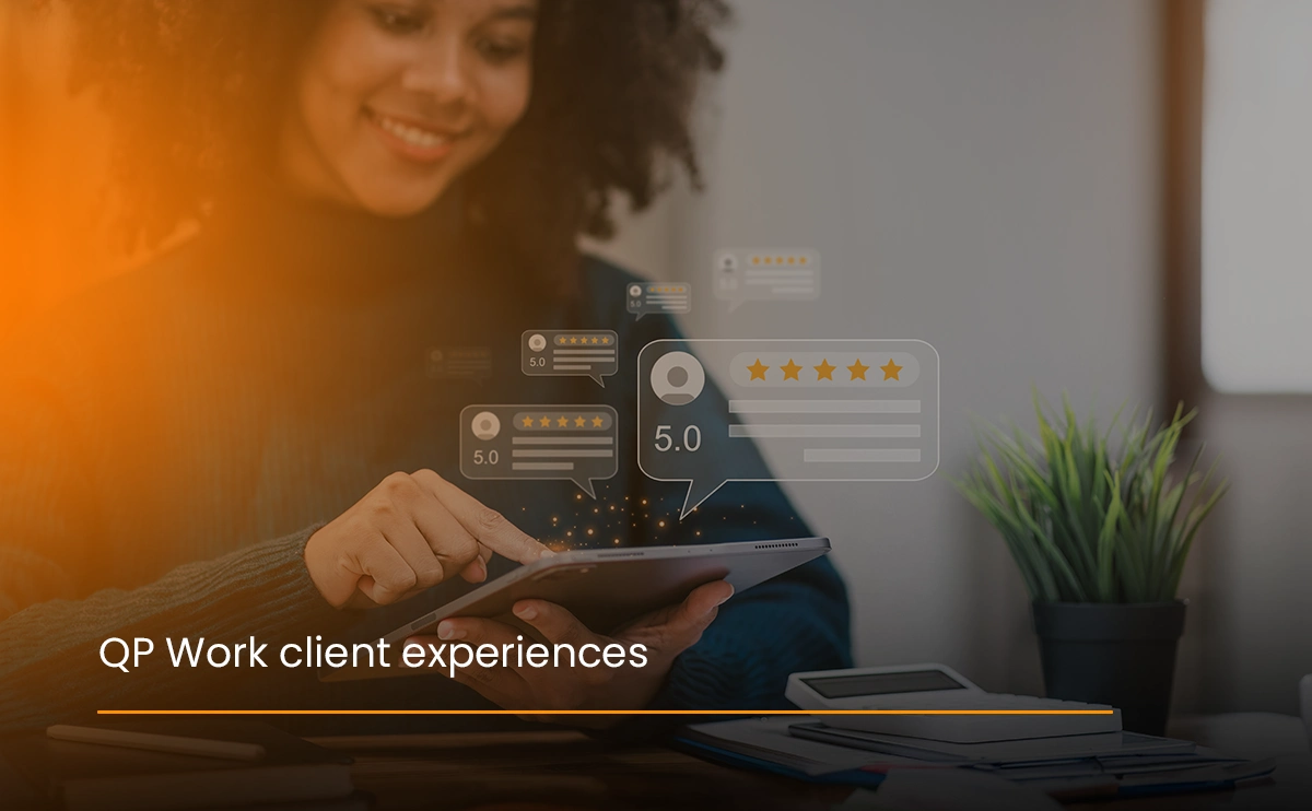 Happy QP Work Services clients' success stories and positive testimonials about overseas job placements.