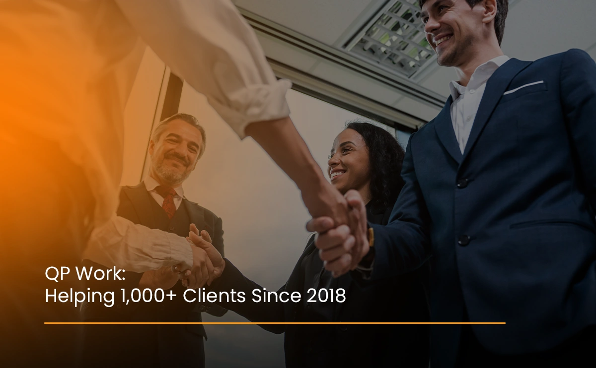 Since 2018, QP Work has provided reliable global job services to help more than 1,000 clients succeed in their careers.