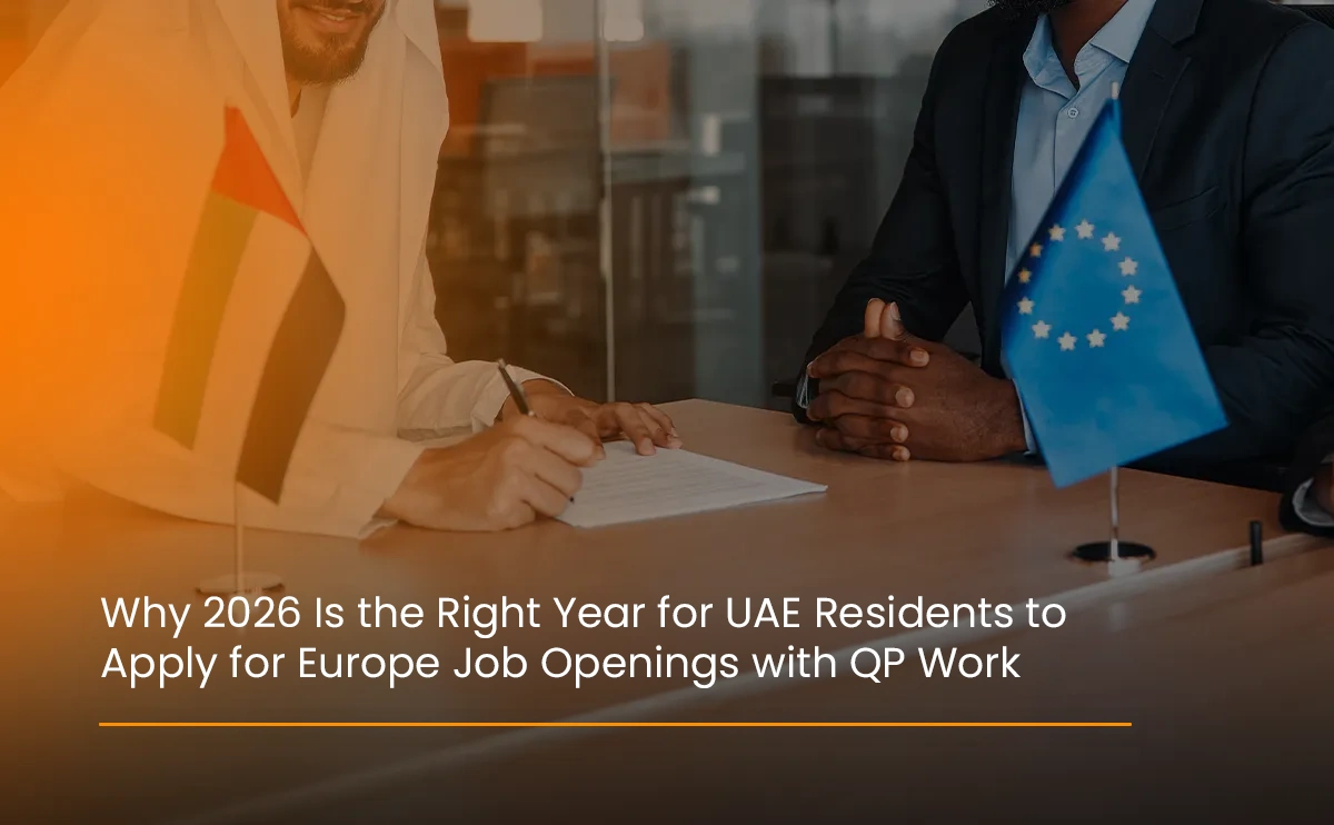 Eexplor Europe job openings in 2026 with QP Work Job Consultancy in Dubai.