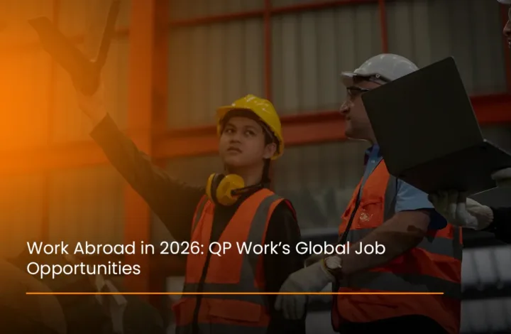 Professionals planning to work abroad in 2026 through QP Work Job Consultancy global job opportunities.